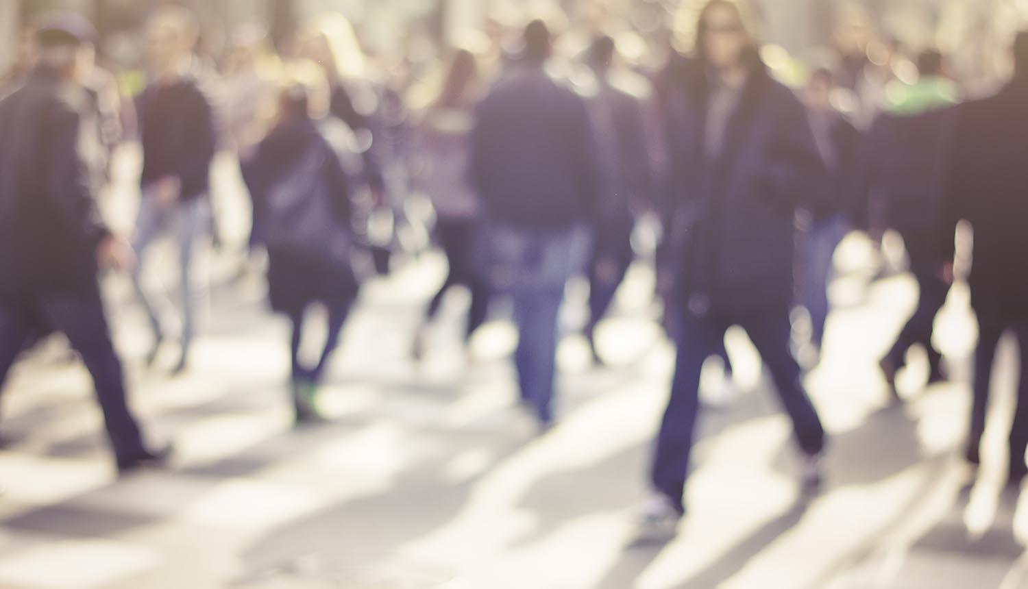 People walking in the city