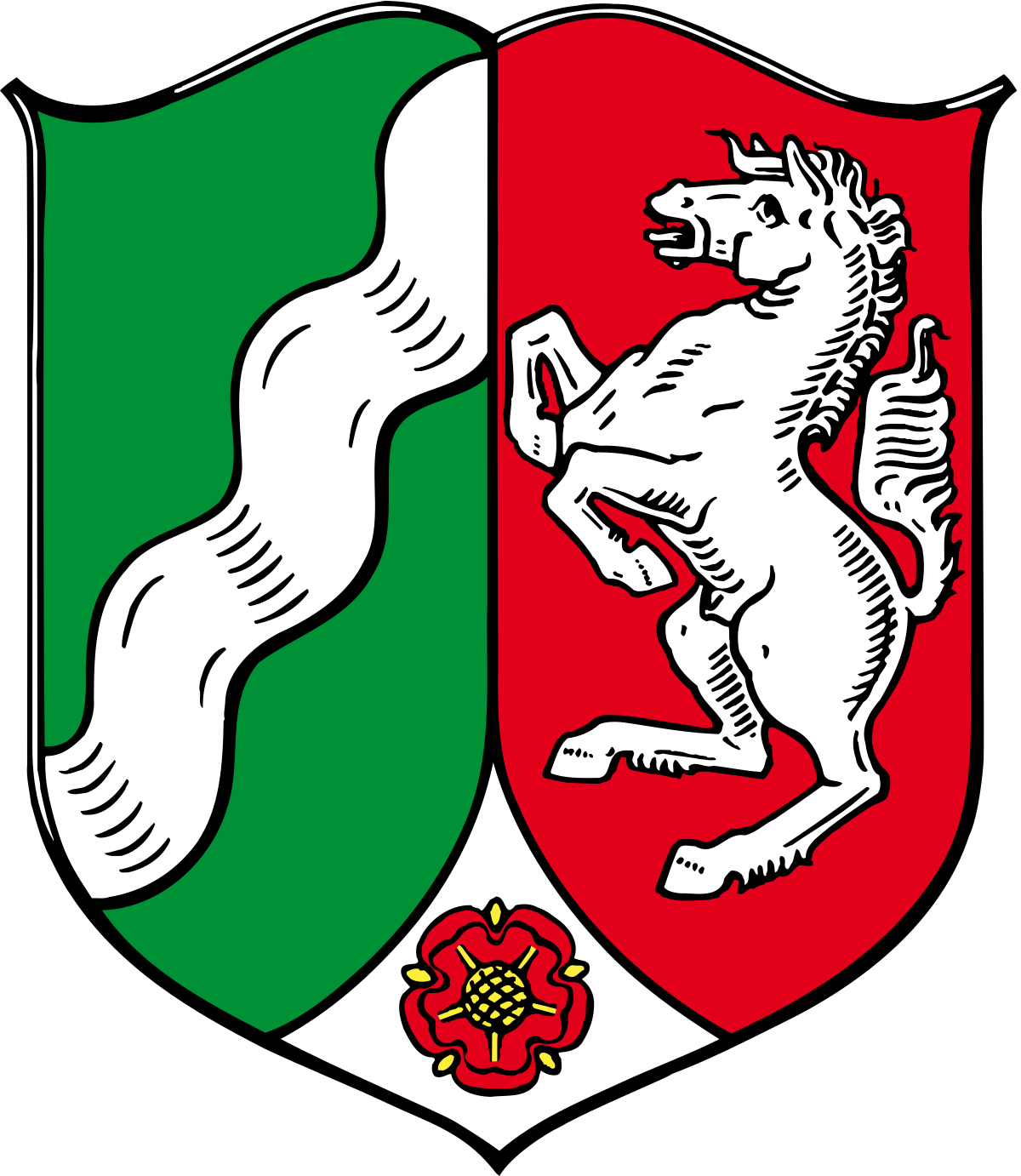 Federal State Arm of North Rhine-Westphalia